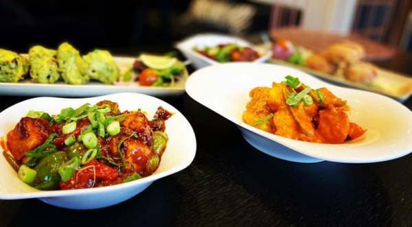Food at Cafe Masala